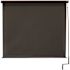 SeaSun Moonstone Dark Brown Cordless Outdoor Patio Roller Shade 84 in. W x 96 in. L