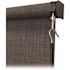 SeaSun Tide Pool Grey and Black Cordless Outdoor Patio Roller Shade 48 in. W x 96 in. L