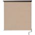 SeaSun Coronado Tan Cordless Outdoor Patio Roller Shade with Valance 84 in. W x 96 in. L