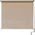 SeaSun Coronado Tan Cordless Outdoor Patio Roller Shade 96 in. W x 96 in. L
