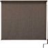 SeaSun Tide Pool Grey and Black Cordless Outdoor Patio Roller Shade 120 in. W x 96 in. L