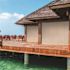 SeaSun Coronado Tan Cordless Outdoor Patio Roller Shade 48 in. W x 96 in. L