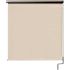 SeaSun Redondo Cream Cordless Outdoor Patio Roller Shade with Valance 48 in. W x 96 in. L