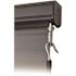 SeaSun Morro Bay Grey Cordless Outdoor Patio Roller Shade with Valance 120 in. W x 96 in. L