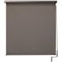 SeaSun Morro Bay Grey Cordless Outdoor Patio Roller Shade with Valance 120 in. W x 96 in. L
