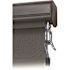 SeaSun Moonstone Dark Brown Cordless Outdoor Patio Roller Shade with Valance 72 in. W x 96 in. L