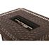 Fire Sense Meerin 48 in. x 24 in. Rectangle Aluminum LPG Fire Pit Table in Antique Bronze