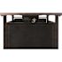 Fire Sense Meerin 48 in. x 24 in. Rectangle Aluminum LPG Fire Pit Table in Antique Bronze