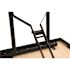 National Public Seating NPS 16 ft. x 20 ft. Stage Package, 16 in. H Grey Carpet Shirred Pleat Black Skirting