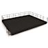National Public Seating NPS 16 in. x 20 in. Stage Package, 16 in. H Black Carpet Shirred Pleat Black Skirting