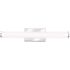 22.38 in. Chrome LED Selectable Color Temperature 3000/3500/4000K Dimmable LED Contemporary Cylinder Vanity Light