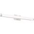 3 ft. Chrome LED Selectable Color Temperature 3000/3500/4000K Dimmable LED Contemporary Cylinder Vanity Light