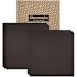 GENESIS 23.75in. x 23.75in. Smooth Pro Lay In Vinyl Black Ceiling Tile (Case of 12)