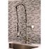 Kingston Brass Continental Single-Handle Pre-Rinse Pull-Down Sprayer Kitchen Faucet in Brushed Nickel