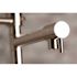 Kingston Brass Continental Single-Handle Pre-Rinse Pull-Down Sprayer Kitchen Faucet in Brushed Nickel