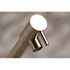 Kingston Brass Continental Single-Handle Pre-Rinse Pull-Down Sprayer Kitchen Faucet in Brushed Nickel
