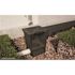 18 in. Storm Water Pit and Catch Basin for Modular Trench and Channel Drain Systems with Galvanized Steel Grate