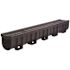 U.S. TRENCH DRAIN Deep Series Black Replacement Grate to suit 5.4 in. W x 5.4 in. D x 39.4 in. L Trench and Channel Drain