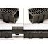 U.S. TRENCH DRAIN Deep Series Black Replacement Grate to suit 5.4 in. W x 5.4 in. D x 39.4 in. L Trench and Channel Drain