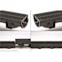 U.S. TRENCH DRAIN Compact Series Black Replacement Grate to suit 5.4 in. W x 3.2 in. D x 39.4 in. L Trench and Channel Drain