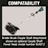 Makita Bristle Brush Attachment for Couple Shaft