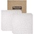 GENESIS 23.75in. x 23.75in. Printed Pro Lay In Vinyl White Ceiling Tile (Case of 12)