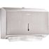 Alpine Industries Stainless Steel Brushed C-Fold/Multi-Fold Paper Towel Dispenser