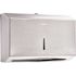 Alpine Industries Stainless Steel Brushed C-Fold/Multi-Fold Paper Towel Dispenser