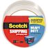 Scotch 1.88 in. x 54.6 yds. Heavy Duty Clear Shipping and Packaging Tape (Case of 16)