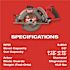 Milwaukee M18 FUEL 18V 7-1/4 in. Lithium-Ion Cordless Rear Handle Circular Saw Kit with 12.0 Ah Battery and Rapid Charger