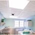 GENESIS 23.75in. x 23.75in. Drifts Lay In Vinyl White Ceiling Tile (Case of 12)