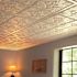 GENESIS 23.75in. X 23.75in. Antique Lay In Vinyl White Ceiling Panel (Case of 12)