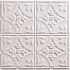 GENESIS 23.75in. X 23.75in. Antique Lay In Vinyl White Ceiling Panel (Case of 12)