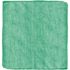 Renown 12 in. x 12 in. General Purpose Microfiber Cleaning Cloth, Green (12-Pack)