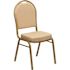 Carnegy Avenue Fabric Stackable Chair in Beige