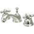 Kingston Brass Traditional 8 in. Widespread 2-Handle Bathroom Faucet in Chrome