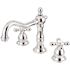 Kingston Brass Vintage 8 in. Widespread 2-Handle Bathroom Faucet in Chrome