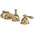 Kingston Brass Restoration 8 in. Widespread 2-Handle Bathroom Faucet in Polished Brass