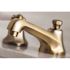 Kingston Brass Metropolitan 8 in. Widespread 2-Handle Bathroom Faucet in Antique Brass
