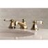Kingston Brass Metropolitan 8 in. Widespread 2-Handle Bathroom Faucet in Antique Brass