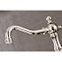 Kingston Brass Heritage 8 in. Widespread 2-Handle Bathroom Faucet in Polished Nickel