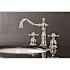Kingston Brass Heritage 8 in. Widespread 2-Handle Bathroom Faucet in Polished Nickel