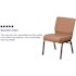 Carnegy Avenue Fabric Stackable Chair in Caramel