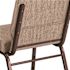 Carnegy Avenue Fabric Stackable Church Chair in Beige