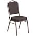 Carnegy Avenue Fabric Stackable Chair in Black
