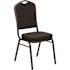 Carnegy Avenue Fabric Stackable Chair in Black
