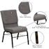 Carnegy Avenue Fabric Stackable Chair in Gray