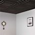 GENESIS 23.75in. X 23.75in. Icon Relief Lay In Vinyl Black Ceiling Panel (Case of 12)