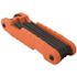 Klein Tools Pro Folding Hex Key Set, 11-Key, SAE Sizes