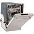 18 in. Top Control 6-Cycle Compact Dishwasher with 2 Racks in Fingerprint Resistant Stainless Steel & Traditional Handle